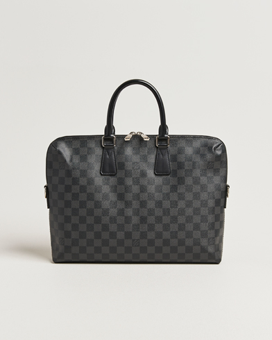 Louis Vuitton Pre-Owned Porte Documents Jour Damier Graphite – Grau