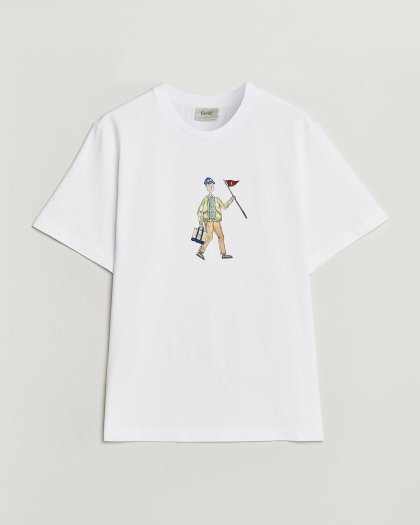 Forét Patrol T-Shirt White – Weiß