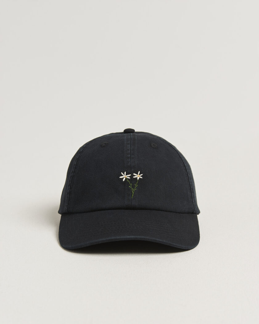Forét Posy Washed Cap Black – Schwarz