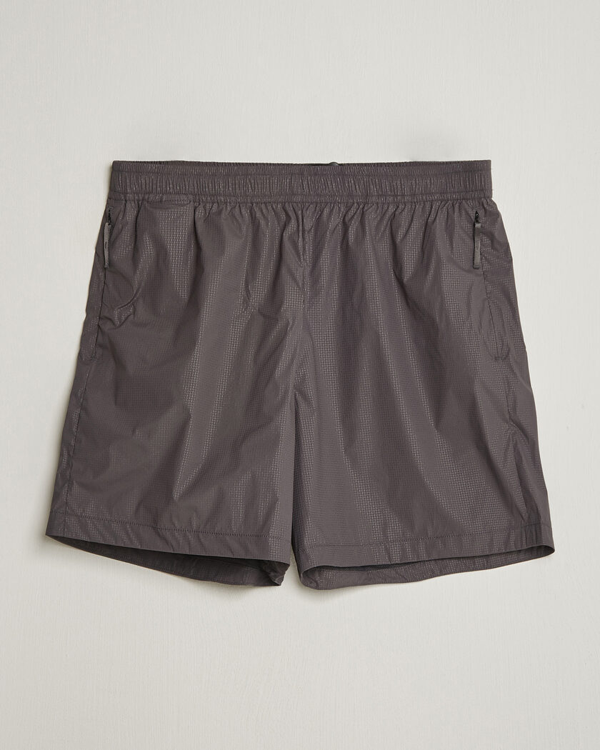 Stone Island Stellina Nylon Stretch Shorts Charcoal – Grau