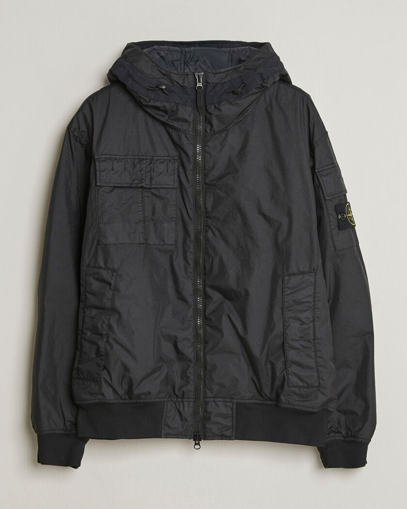 Stone Island Membrana 3L Hood Jacket Black – Schwarz