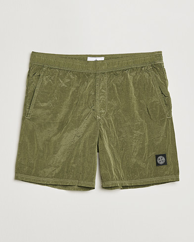 Stone Island Nylon Metal Econyl Swimshorts Military Green – Grün