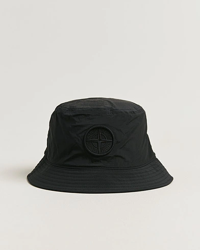 Stone Island Nylon Metal Bucket Hat Black – Schwarz