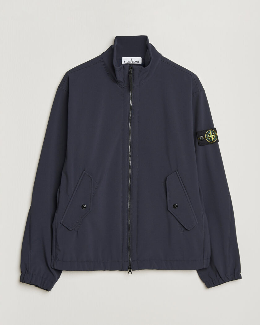 Stone Island Soft Shell Jacket Navy – Blau
