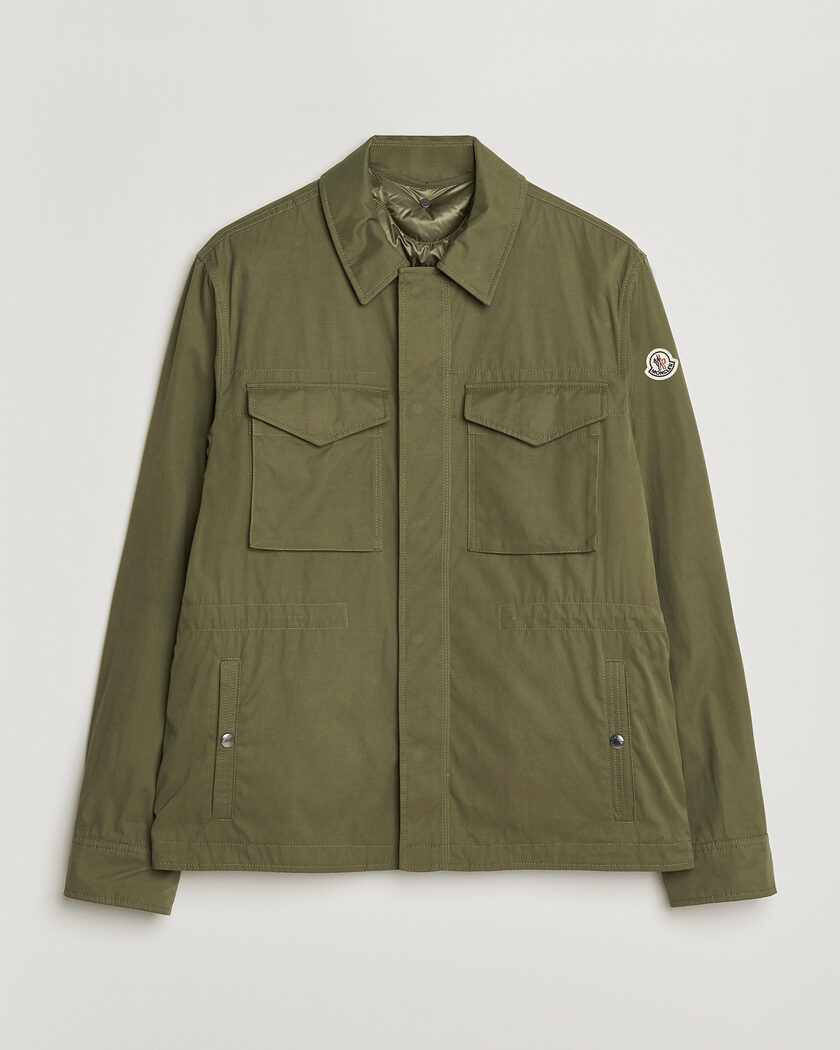 ジャケット・アウター STONE  12aw PADDED OVERSHIRT Stone Island David-TC Padded Field Jacket Olive bei Care of Carl