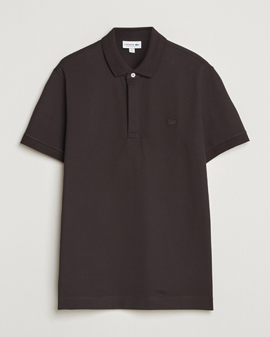 Lacoste Paris Polo Piké Buffle Brown – Braun
