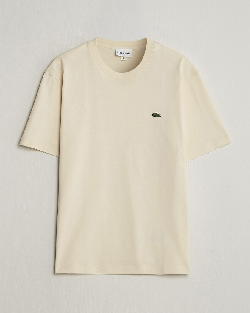 Lacoste Crew Neck T-Shirt Naturel Clair – Beige