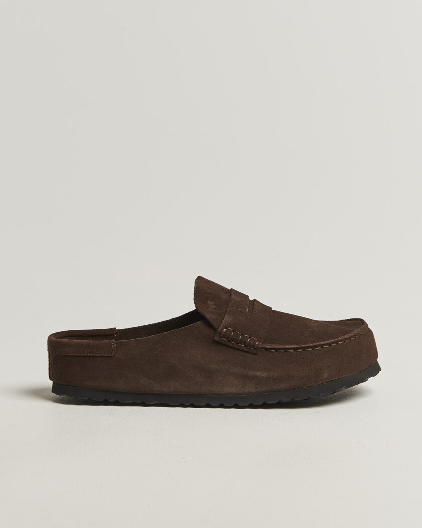 BIRKENSTOCK Naples Carafe Suede – Braun