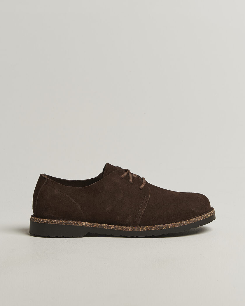 BIRKENSTOCK Uppsala Oxford Carafe Suede – Braun