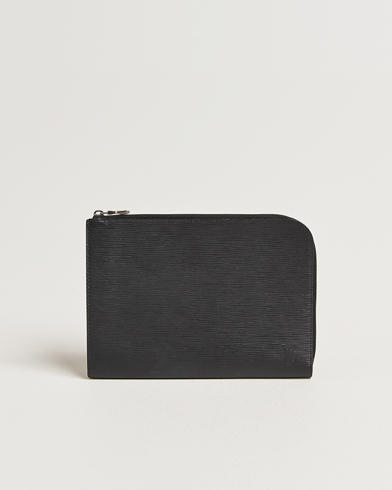 Louis Vuitton Pre-Owned Porte Documents Epi Leather Black – Schwarz