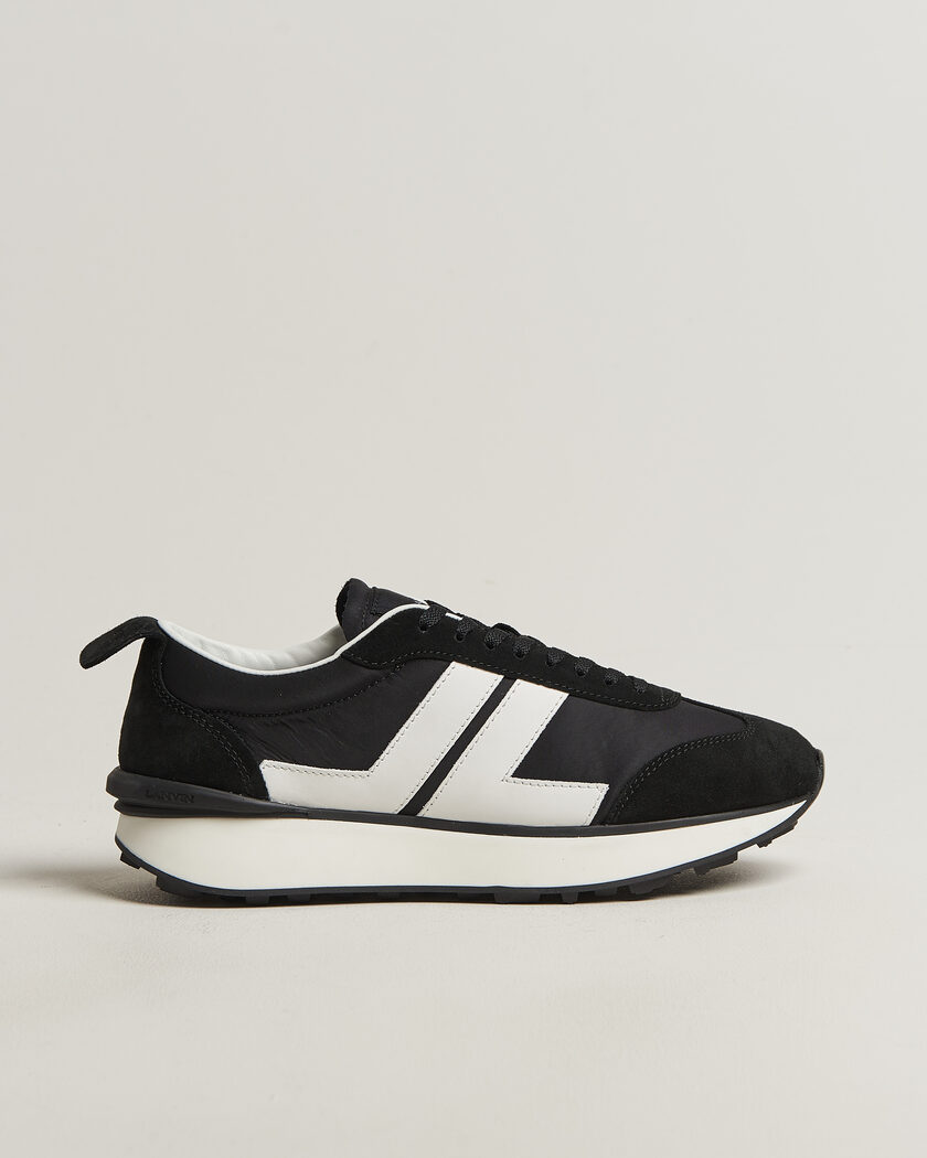 Lanvin Bumpr Running Sneakers Black/White – Schwarz
