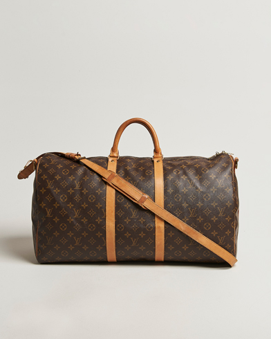 Louis Vuitton Pre-Owned Keepall Bandouliére 55 Monogram – Braun