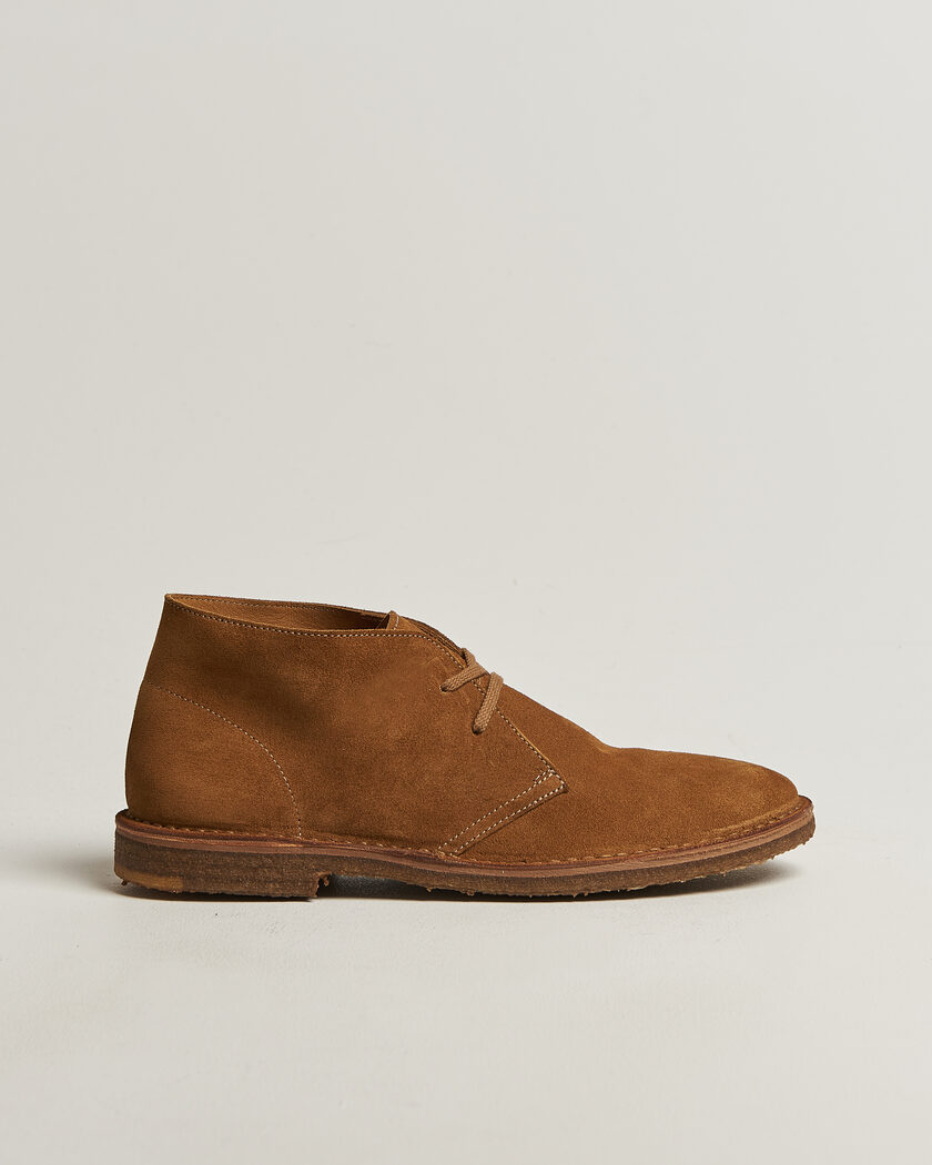 Astorflex Montflex Chukka Boots Whiskey Suede – Braun