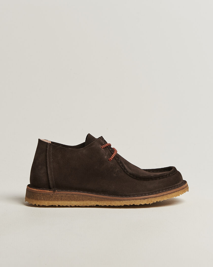 Astorflex Beenflex Shoes Dark Brown Suede – Braun