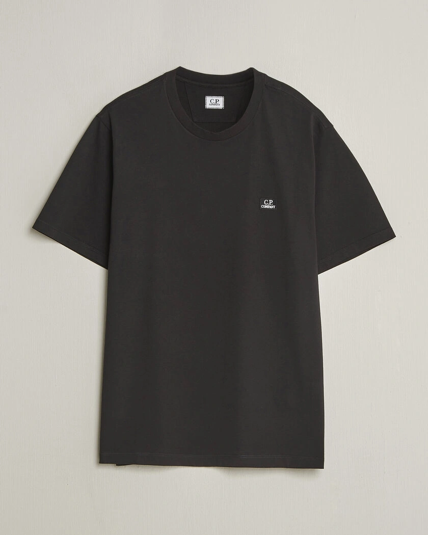 C.P. Company Short Sleeve Small Logo T-Shirt Black – Schwarz