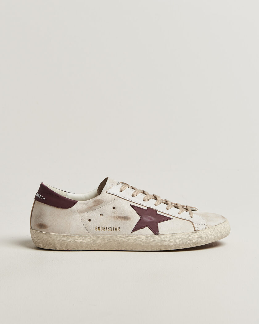 Golden Goose Super-Star Sneakers White/Red – Weiß