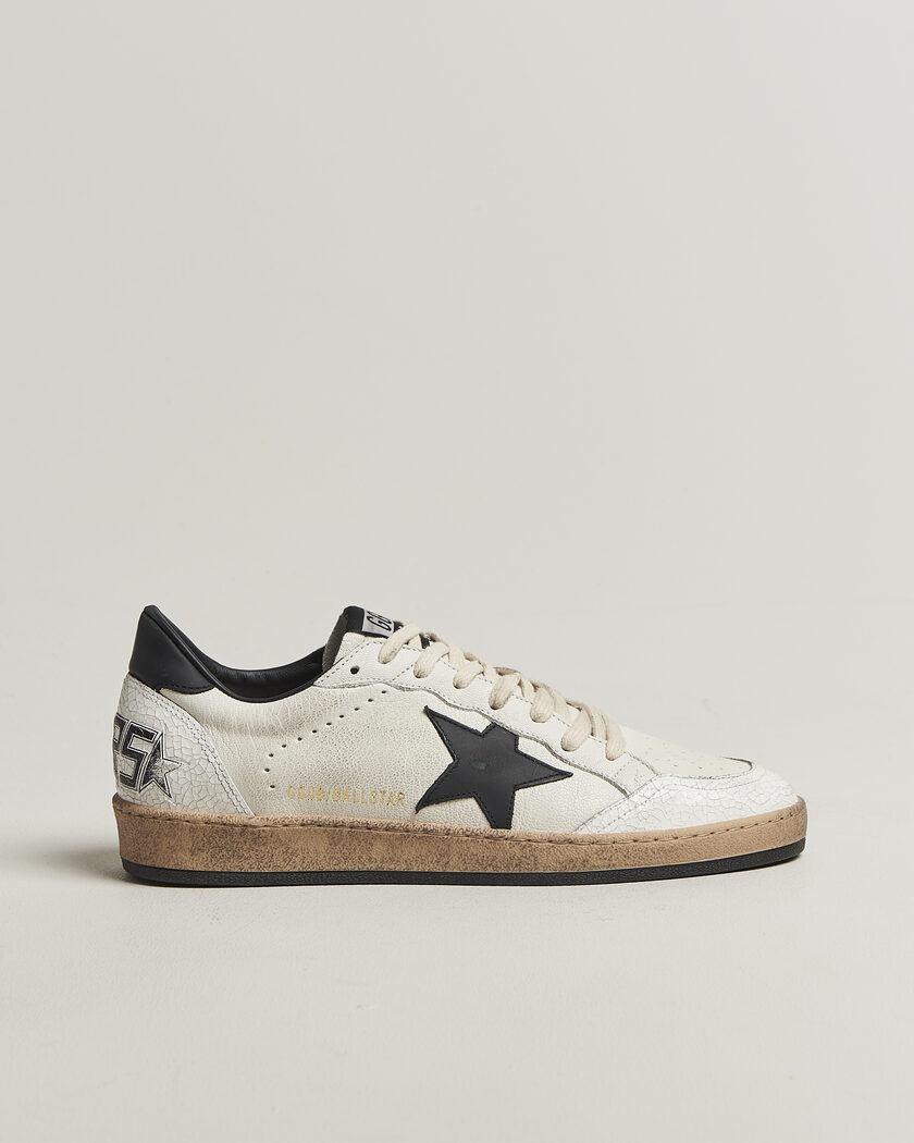 Golden Goose Ball Star Sneakers White/Black – Weiß