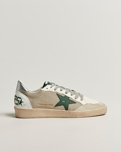 Golden Goose Ball Star Sneakers White/Green – Weiß
