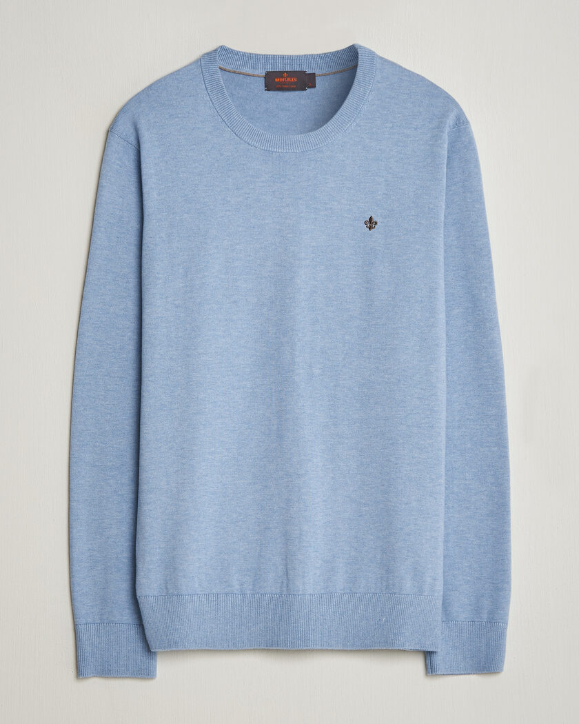 Morris Riley Oneck Light Blue – Blau