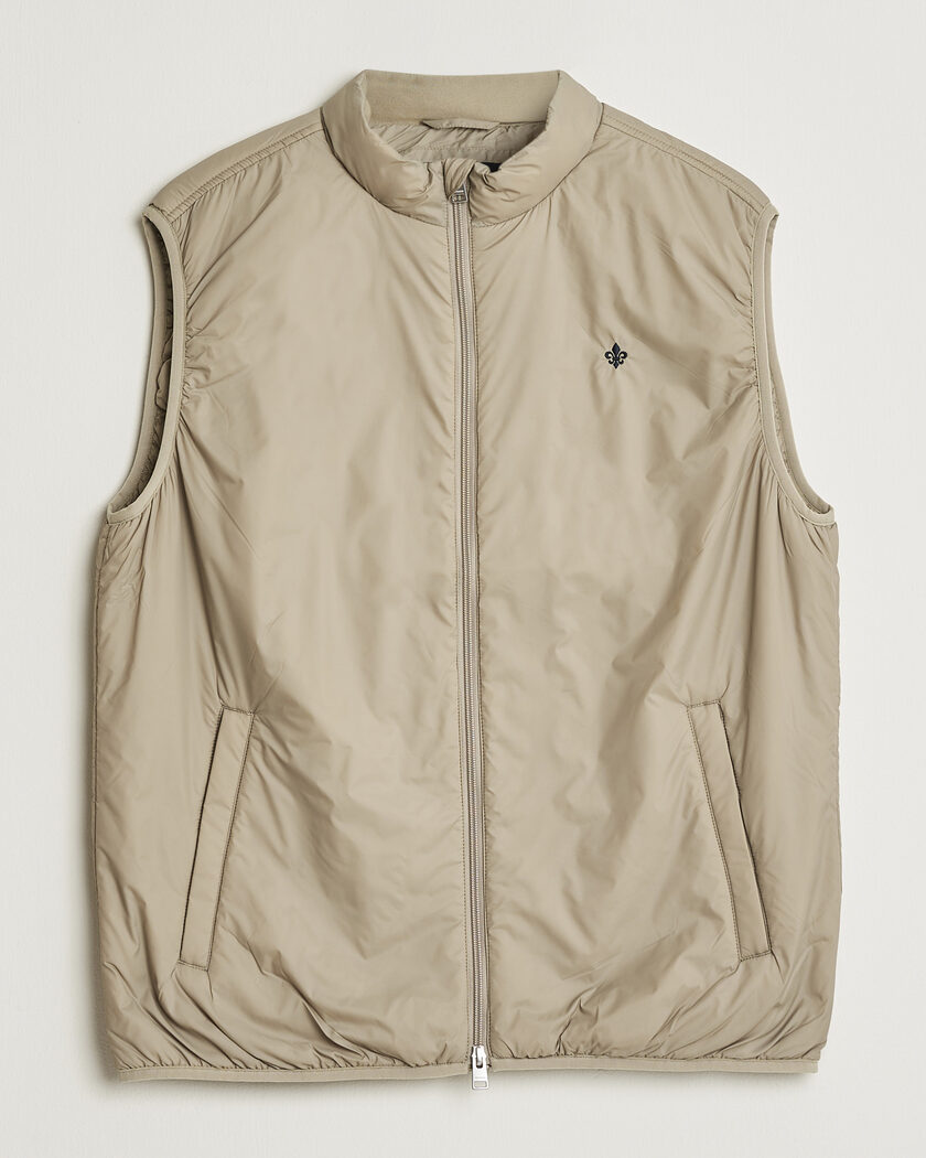 Morris Bradley Padded Vest Khaki – Beige