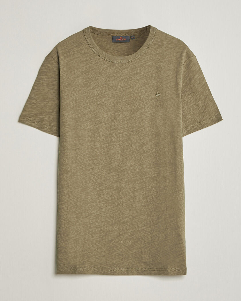 Morris Watson Slub T-Shirt Olive – Grün