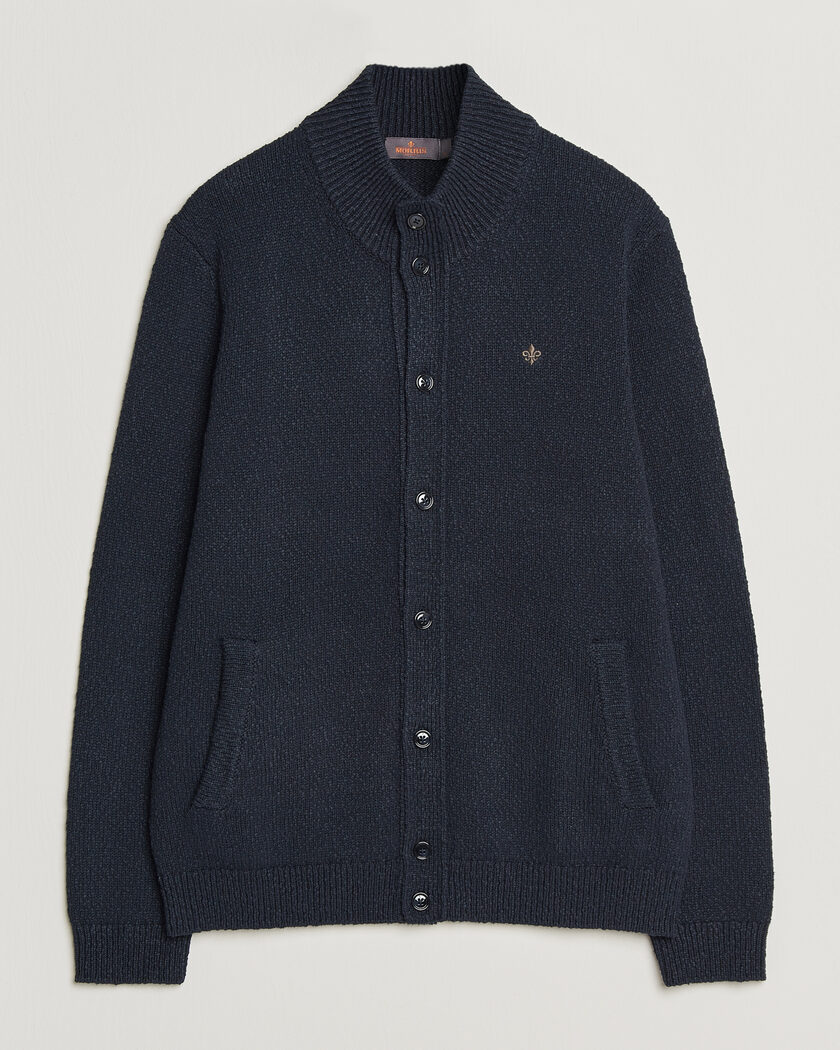 Morris Windham Button Cardigan Navy – Blau