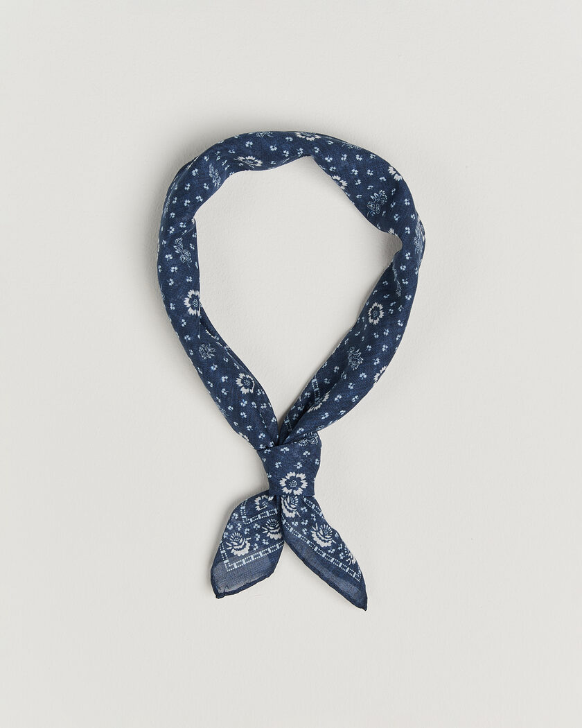 Morris Bandana Navy – Blau