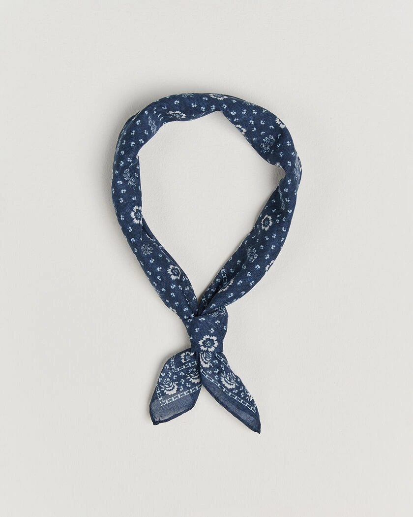 Morris Bandana Navy – Blau