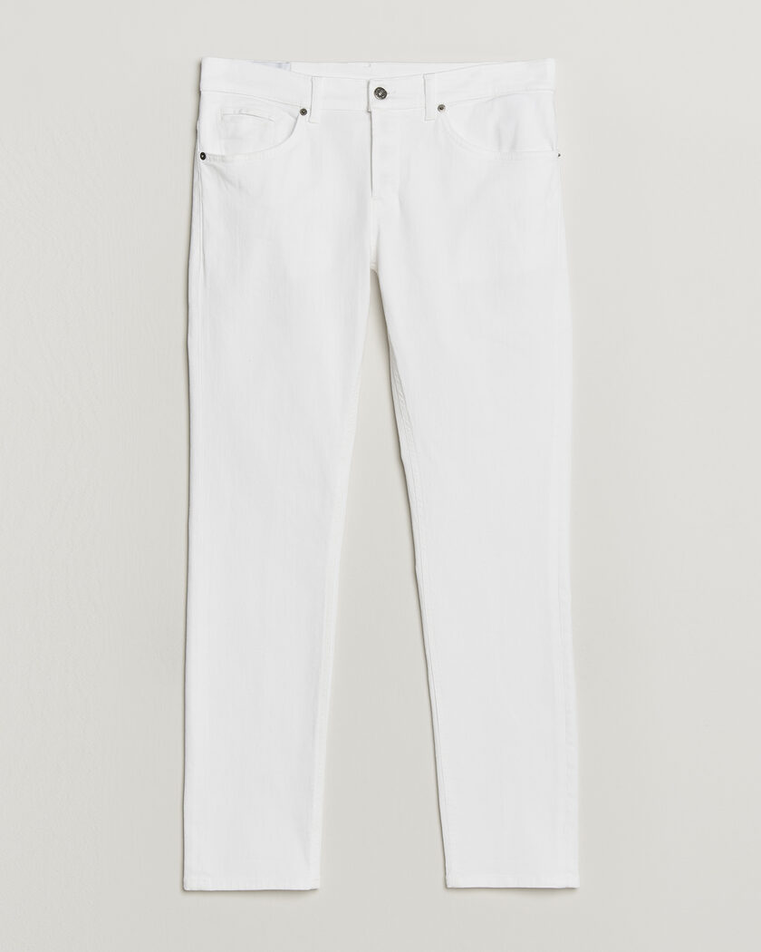 Dondup George Bullstretch 5-Pocket Pants White – Weiß