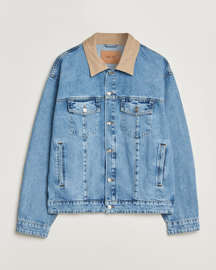 NN07 Roy Denim Jacket Vintage Blue – Blau
