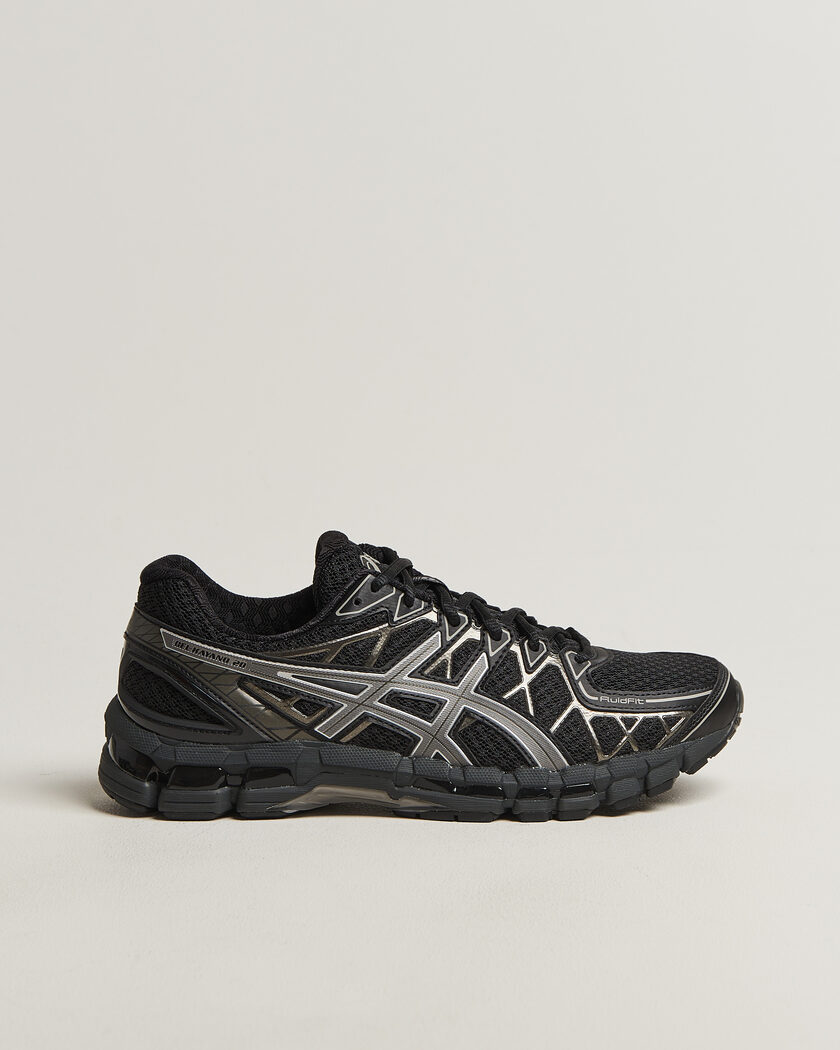 Asics Gel-Kayano 20 Black/Clay Grey – Grau
