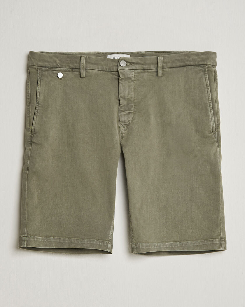Replay Benni Hyperflex Shorts Military Green – Grün