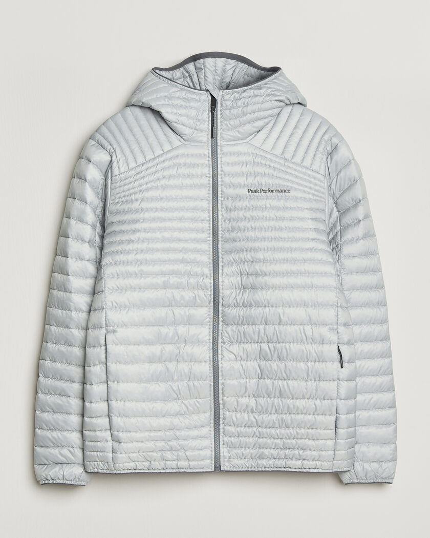 Peak Performance Monolight Insultaed Hooded Jacket Summit Smoke – Grau