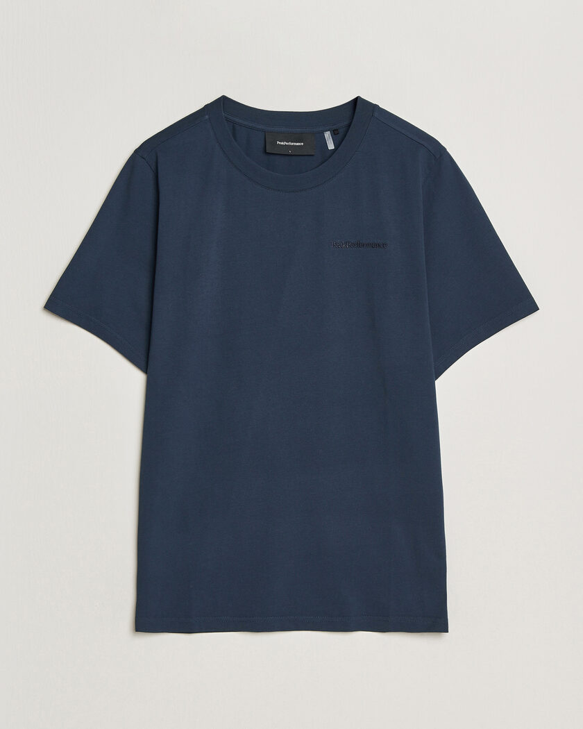 Peak Performance Original Crew Neck T-Shirt Blue Shadow – Blau