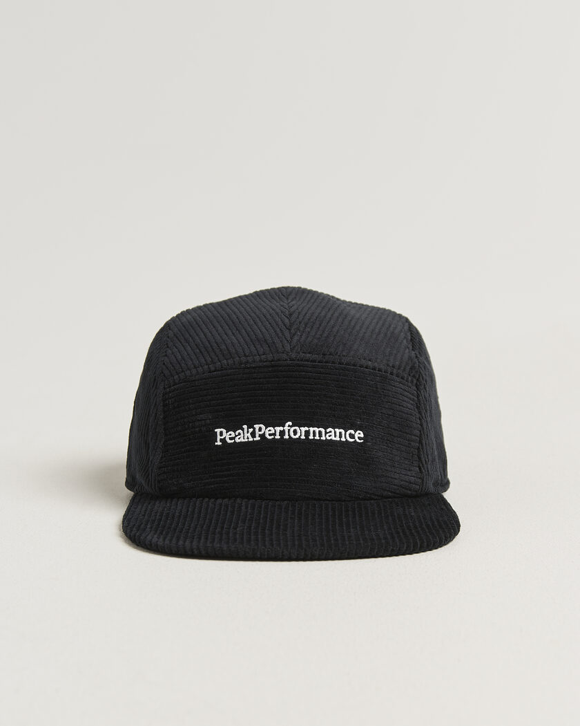 Peak Performance Cord Cap Black – Schwarz