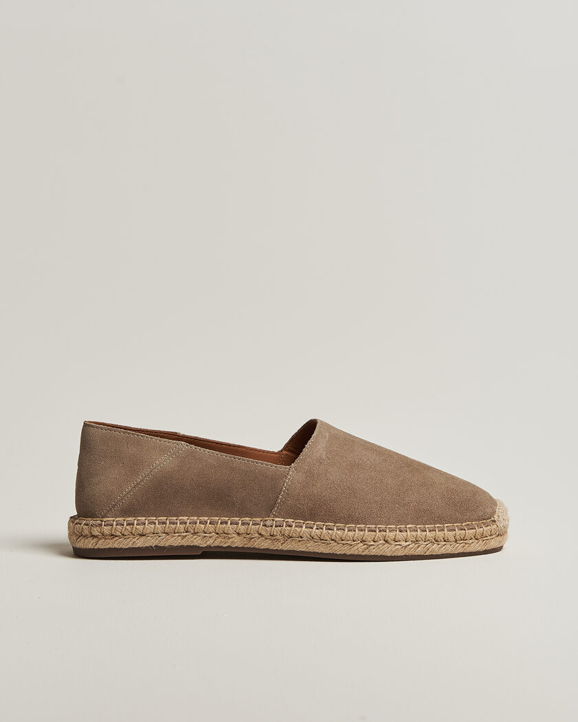Polo Ralph Lauren Cevio Suede Espadrilles Dirty Buck – Braun