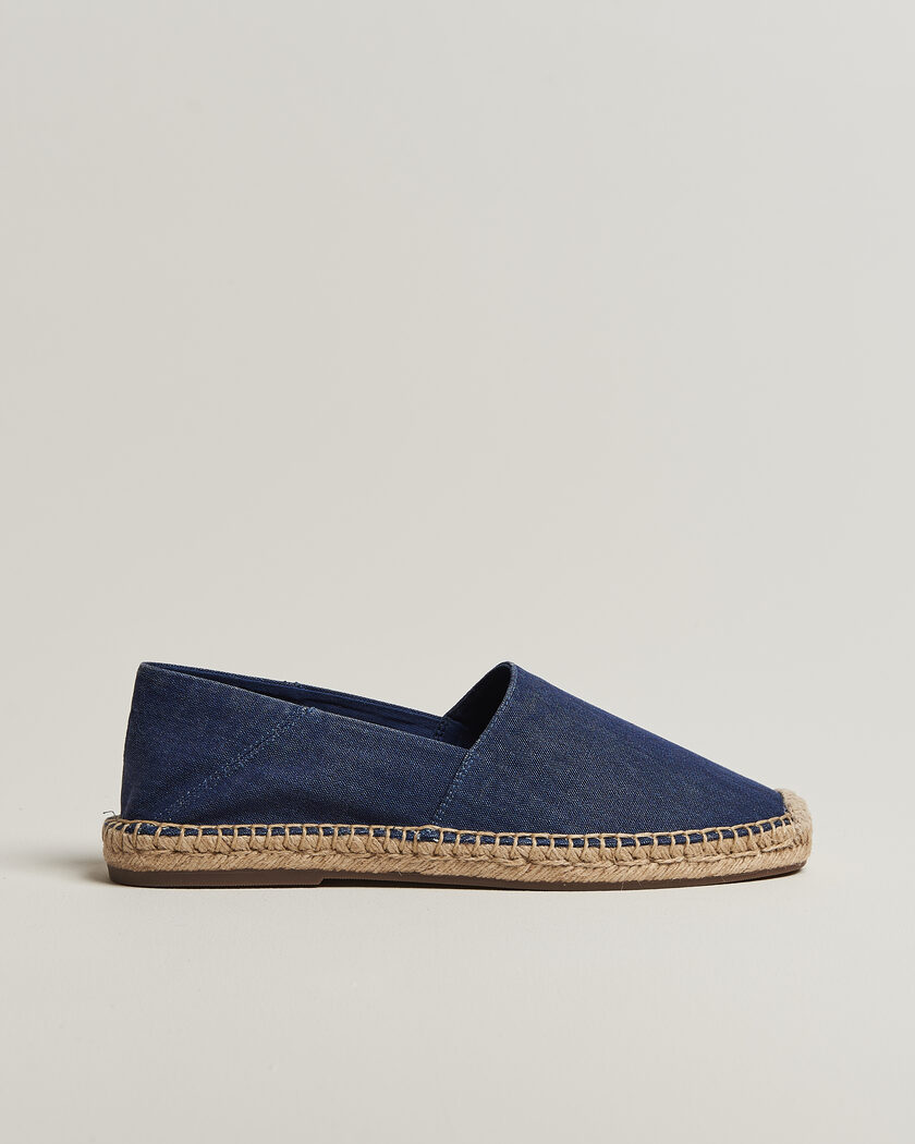 Polo Ralph Lauren Cevio Washed Canvas Espadrilles Navy – Blau