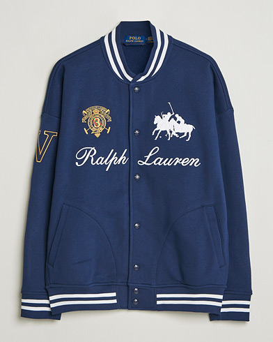 Polo Ralph Lauren Magic Fleece Bomber Jacket Newport Navy – Blau