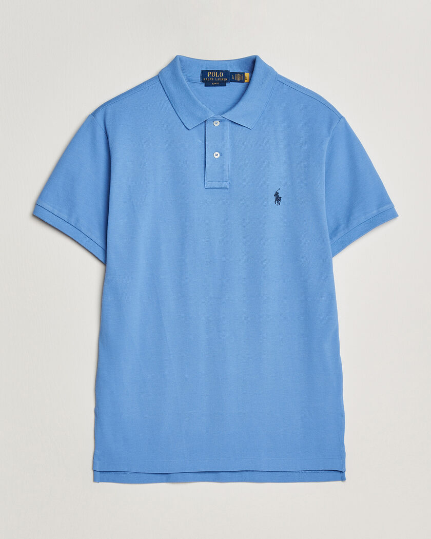 Polo Ralph Lauren Slim Fit Polo Harbour Island Blue – Blau