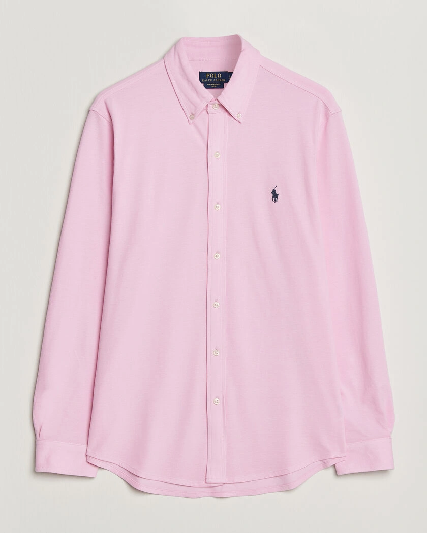Polo Ralph Lauren Featherweight Mesh Shirt Carmel Pink – Rosa