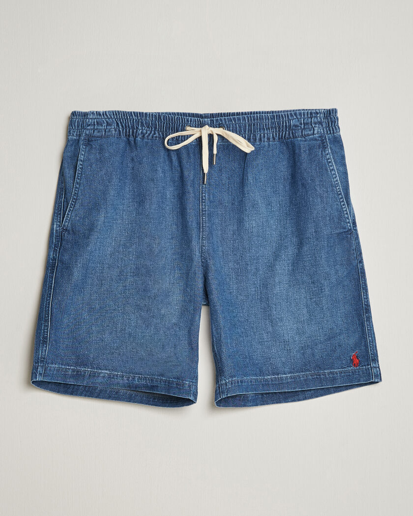 Polo Ralph Lauren Denim Shorts Blane – Blau