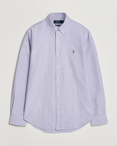 Polo Ralph Lauren Custom Fit Oxford Shirt Tissel Purple – Lila