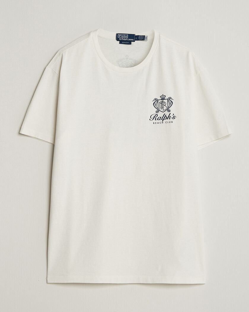 Polo Ralph Lauren Ralph's Beach Club Back Print Tee White – Weiß