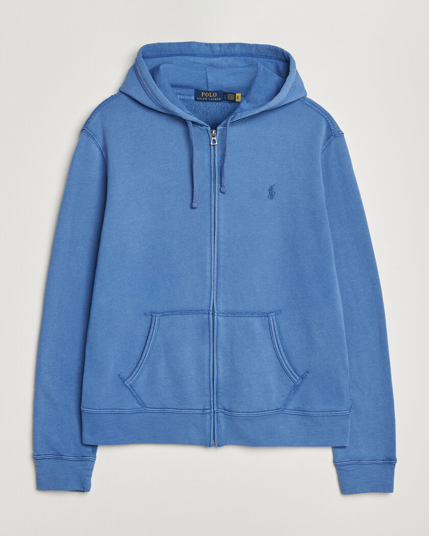 Polo Ralph Lauren Island Terry Full Zip Hoodie Modern Royal – Blau