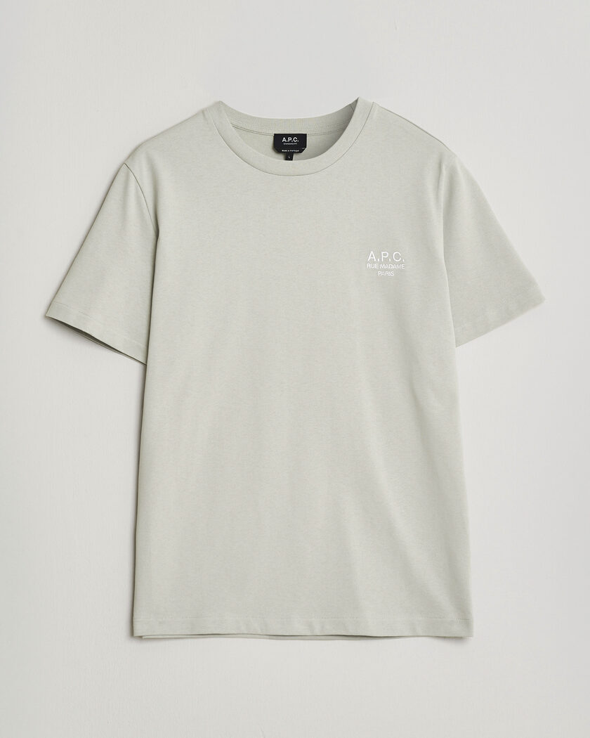 A.P.C. Rue Madame T-Shirt Light Green – Grün