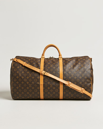 Louis Vuitton Pre-Owned Keepall Bandouliére 60 Monogram – Braun
