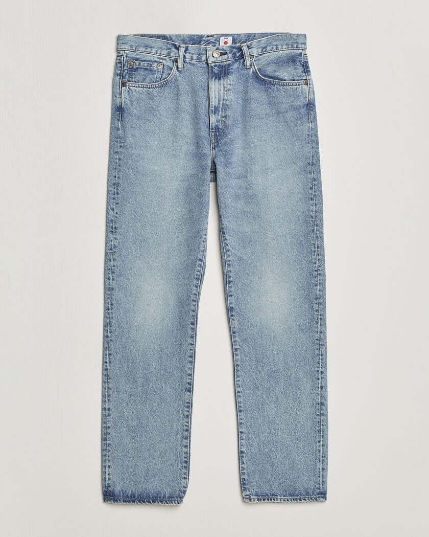 EDWIN Regular Straight Jeans Used Light Blue – Blau