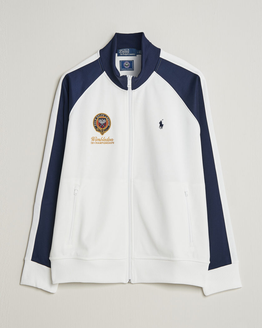 Polo Ralph Lauren Full Zip Pullover Ceramic White – Weiß