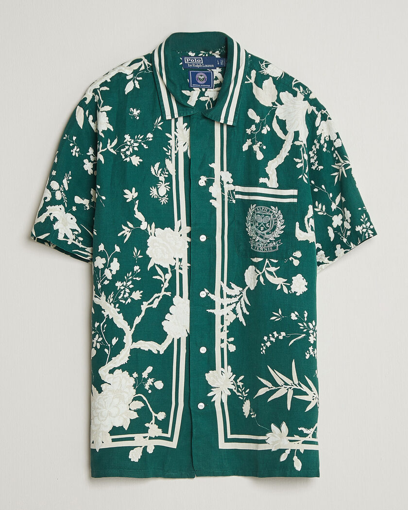 Polo Ralph Lauren Printed Short Sleeve Shirt Championship Floral – Grün
