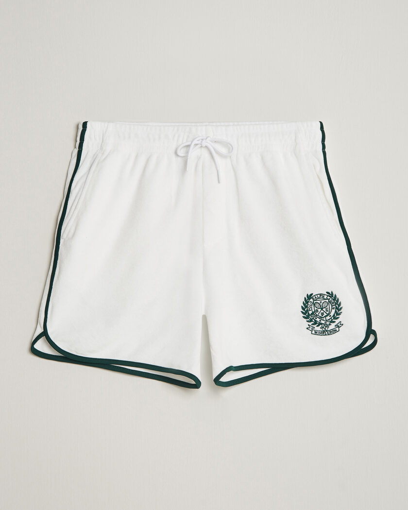 Polo Ralph Lauren Terry Shorts White – Weiß
